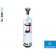 Комплект арматуры для сливного бачка с нижним подводом SoloPlast 1/2″, АБк-14 с функцией "Стоп"