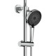 Душевая система универсальная Qtap Sloup на два потребителя QT57103OC Chrome