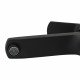 Смеситель для раковины Lipno высокий Black Matt, 36156 Qtap