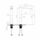 Смеситель для раковины Qtap Slavonice высокий QTSLV10H42103C Chrome