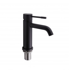 Смеситель для раковины Qtap Scorpio QTSCOR1050105B Black Matt