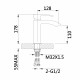 Смеситель для раковины Qtap Swan Cascada QTSWA270CRM45564 Chrome