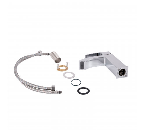 Смеситель для раковины Qtap Swan Cascada QTSWA270CRM45564 Chrome Смеситель для раковины Qtap Swan Cascada QTSWA270CRM45564 Chrome