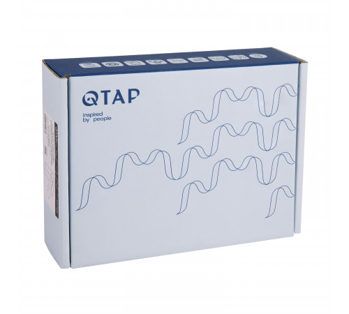 Смеситель для раковины Qtap Swan Cascada QTSWA270CRM45564 Chrome Смеситель для раковины Qtap Swan Cascada QTSWA270CRM45564 Chrome