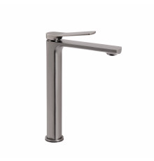 Змішувач для раковини Slavonice високий Gunmetal Black PVD,  45925 Qtap