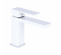 Смеситель для раковины Qtap Gemini QTGEM270CRW45675 Chrome/White