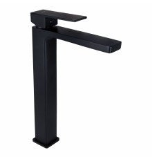 Змішувач для раковини Gemini високий Black Matt, 45678 Qtap