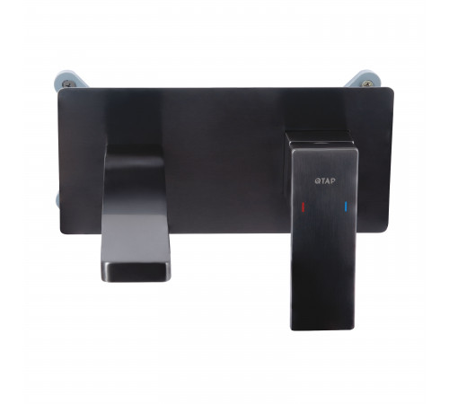 Смеситель для раковины Qtap Gemini скрытого монтажа QTGEM273GMB45695 Gunmetal Black PVD Смеситель для раковины Qtap Gemini скрытого монтажа QTGEM273GMB45695 Gunmetal Black PVD
