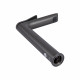Смеситель для раковины Presto высокий Graphite, 45582 Qtap