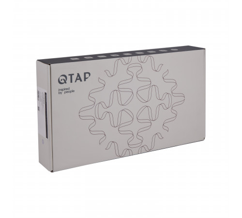 Смеситель для раковины Qtap Vlasta New высокий QTVLA269GMB45653 Gunmetal Black PVD Смеситель для раковины Qtap Vlasta New высокий QTVLA269GMB45653 Gunmetal Black PVD