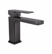 Змішувач для раковини Qtap Gemini QTGEM270GMB45676 Gunmetal Black PVD-foto-1