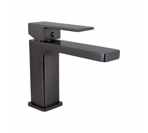 Змішувач для раковини Qtap Gemini QTGEM270GMB45676 Gunmetal Black PVD Змішувач для раковини Qtap Gemini QTGEM270GMB45676 Gunmetal Black PVD