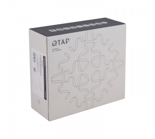 Змішувач для раковини Qtap Gemini QTGEM270GMB45676 Gunmetal Black PVD Змішувач для раковини Qtap Gemini QTGEM270GMB45676 Gunmetal Black PVD
