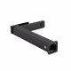 Смеситель для раковины Gemini высокий Gunmetal Black PVD, 45680 Qtap