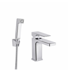 Змішувач для раковини Qtap Gemini (з гігієнічним душем) QTGEM272CRM45689 Chrome-foto-1