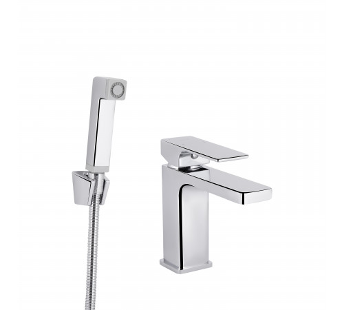 Смеситель для раковины Qtap Gemini (с гигиеническим душем) QTGEM272CRM45689 Chrome