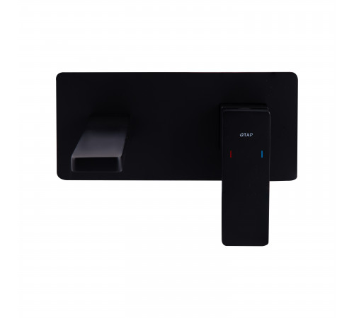 Смеситель для раковины Qtap Gemini скрытого монтажа QTGEM273BLM45694 Black Matt Смеситель для раковины Qtap Gemini скрытого монтажа QTGEM273BLM45694 Black Matt