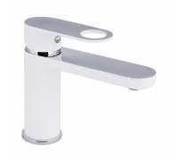 Смеситель для раковины Qtap Jay QTJAY270CRW45551 Chrome/White