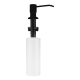 Дозатор для кухонной мойки, черный, Invena AA-22-004