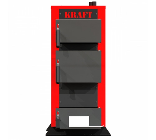 Котел на дрова Kraft серия E new, 12 с ручным управлением Котел на дрова Kraft серия E new, 12 с ручным управлением