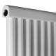 Дизайнерские радиаторы PS Style 1 H-1800 мм, L-405 мм Betatherm, белый, нижнее подключение