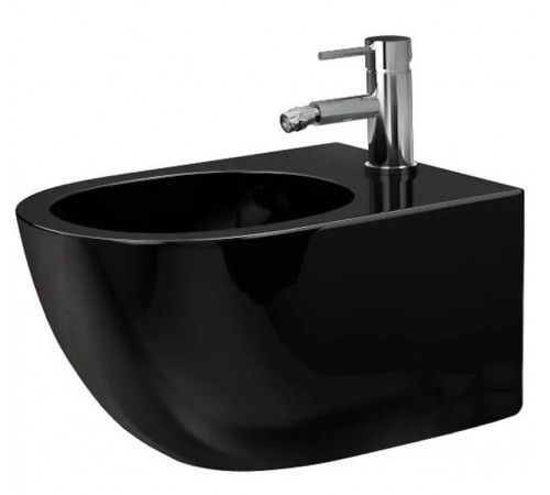 Підвісне біде REA CARLO MINI BLACK чорний * Підвісне біде REA CARLO MINI BLACK чорний *