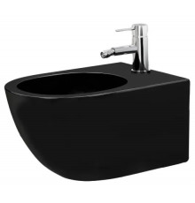 Підвісне біде REA CARLO MINI BLACK MATT *-foto-1