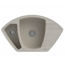 Кухонна мийка GRANITAN COMPACT BEIGE бежева *-foto-1