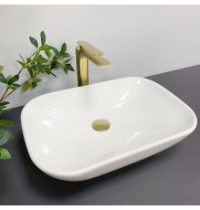 Умивальник (раковина) VBI PAVIA WHITE накладний
