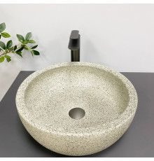 Умивальник (раковина) VBI CORRIDONIA BEIGE STONE MATT накладний