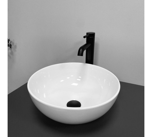 Умивальник (раковина) VBI AMALFI WHITE GLOSSY накладний