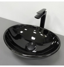 Умивальник (раковина) VBI PARMA BLACK GLOSSY накладний