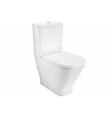 Унітаз-компакт Roca Gap Clean Rim з сидінням повільного падіння (А34D738000)