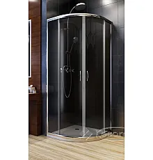 Душова кабіна Aquaform NIGRA 900х900/2020 з піддоном, ніжками та сифоном 