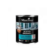 Эмаль алкидная высококачественная Maxima черная матовая (0.7 кг)