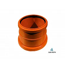 Муфта насувна Ostendorf KGU ПВХ d110 оранжева арт.220500-03