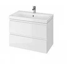 Шкафчик и раковина Cersanit Moduo 80 см, белый S801-221