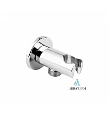 Підключення для душу з тримачем KFA Armatura "HEXA RING" 845-055-00