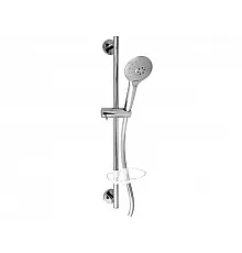 Душевая гарнитура AQUA RODOS Imperial IM-F03, (3-режим, стойка 60 см, шланг 150см, не хромированная мыльница Р106) (7855)