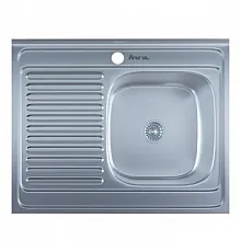 Мойка Imperial 800х600х175 / 180 накладная прямоугольная Decor 6080-R