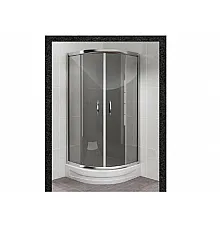 Душова кабіна Armaform Elbe Grigio Standart 900x900x1850 (Aquaform) півкругла розсувна R 550