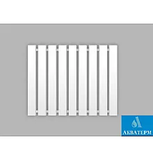 Дизайнерський радіатор опалення Genesis-Aqua Batteria 600x800мм Білий