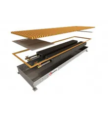 Внутрипольных конвектор Polvax KEМ.380.1250.90