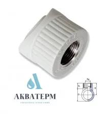 Вварен сідло з МРВ Wavin Ekoplastik (Чехія) 75x¾” (SNSI07525X)