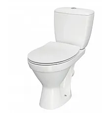 Унитаз-компакт Cersanit 751 CERSANIA SIMPLE ON 011 с сиденьем дюропласт Slim Soft Close (263701)