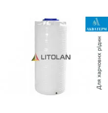 Ємність вертикальна для харчових рідин Litolan ВО 750 RVО (79х170)
