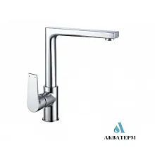 Смеситель Aqua Rodos Matteo (хром) для кухни высокий (4592)