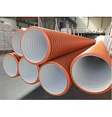 Труба каналізаційна ПП гофрована IPlast -cor SN 8 400/6000 мм