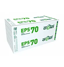 Плита пенополистирольная Столит 25 EPS-70 1000х500х20 мм (13.5 кг/м3). Цена за шт