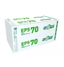 Плита пенополистирольная Столит 25 EPS-70 1000х500х40 мм (13.5 кг/м3). Цена за шт